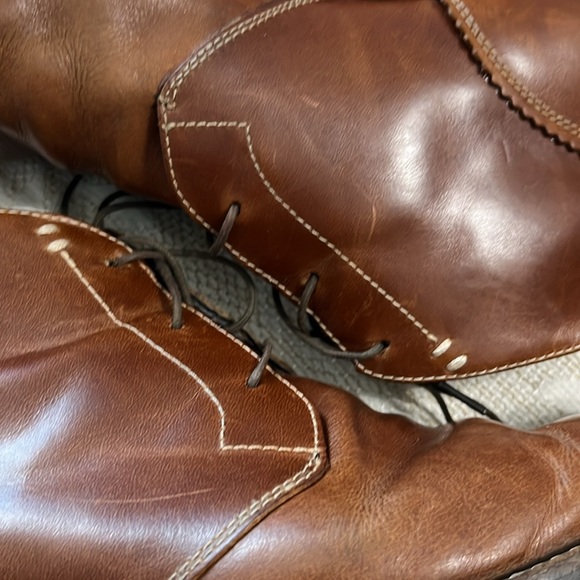 Penguin by Munsingwear Chestnut‎ Brown Leather Monty Boots Size 10.5 main image 5